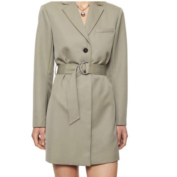 New Anine Bing The Campbell Blazer, Trench & Mini dress all in One Size: XXS - Picture 8 of 10